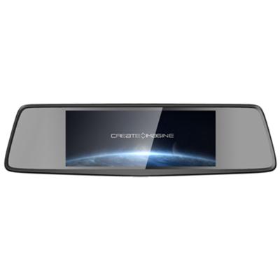 China Hot selling 7 inch screen rear view mirror car dvr dual recording dash cam EL-K11 for sale