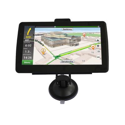 China Automotive Built In 8GB PND Free Map 7inch Grin Portable Car GPS Navigator for sale