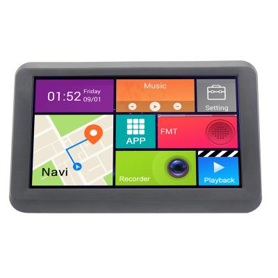 China New 7 Inch HD 1080P Bluetooth Car DVR Camera Recorder Car GPS Navigation Android Quad Core Truck Vehicle Gps Navigator Car dvrs for sale