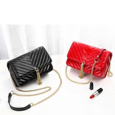 China Good Quality Fashion Factory Directly Women Fashion Bag One Shoulder Chain Cross - Body Bag for sale