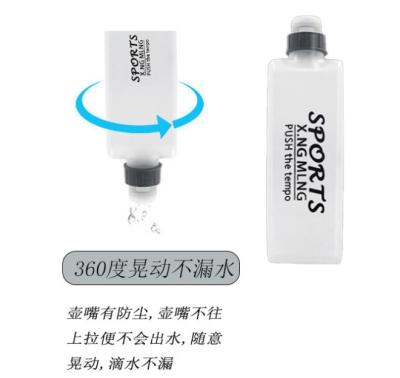 China Professional Sports Accessories Amazon Hot Running Marathon Water Bottle Outdoor Sports Soft Size Package Suit Customize Logo Water Bottle for sale