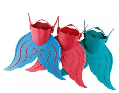 China Durable Mermaid Monofin Meimaid Tail For Swimming With Monofin Swim Fins Training Equipment For Kid Children for sale