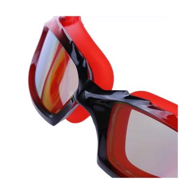 China Hot Selling Waterproof Mirrored Swimming Goggles With Anti-fog Wide View No Leaking Swimming Goggles For Adults for sale