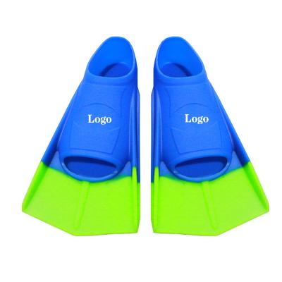 China Wholesale Silicone Eco-friendly Soft Swim Fins Full Logo Customized Diving Training Monofin for Adult and Kids for sale