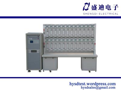 China 24 Position Open Link Single Phase Kilowatt hour Meter Test Bench(Fission Type) for sale