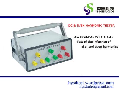 China HS-1013 Three Phase DC & Even Harmonic Tester，Max.100A,TEST 1 METER 1 TIME for sale