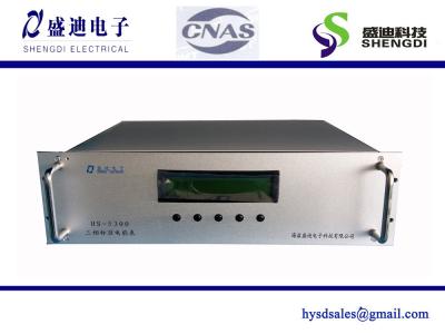 China HS-5300 Three Phase Reference Standard Energy Meter(0.05% 0.1% Class) 40~480V Voltage,0.01~120A current for sale