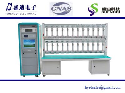 China Single phase energy meters test bench (10/20 meters at a time) 0.05%/0.1% Accuracy class Max.120A current for sale