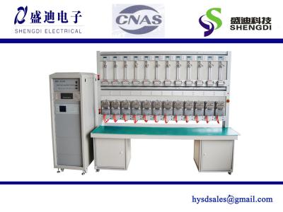 China 12 position ANSI 4 IEC single phase test bench accuracy class 0.05% ANSI SOCKET Meter 0~100A current for sale