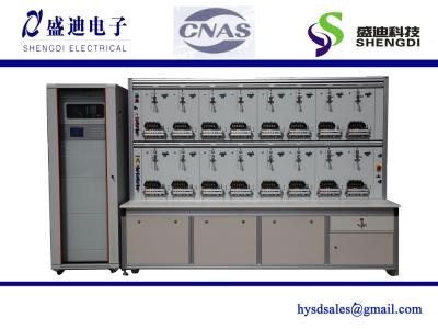 China 12 POSITION 3-PHASE & 1-PHASE Multifuntion Test bench,0~120A current range,Close-link Meter test for sale