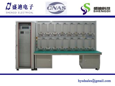 China Three phase meter test station, 24 position complete system 0.05% accuracy class Supply voltage- 3x220/380 (+/-10%) for sale