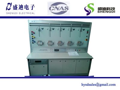 China 3 phase 3/5 position test equipment Accuracy class 0.05%, 57.7-460 Voltage 0-100 A current  45-65 Hz for sale