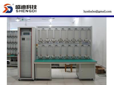 China 16 Seats Three Phase Energy Meter Test Bench,0.05% Class,CT meter testing,0-100A current output,fission type for sale