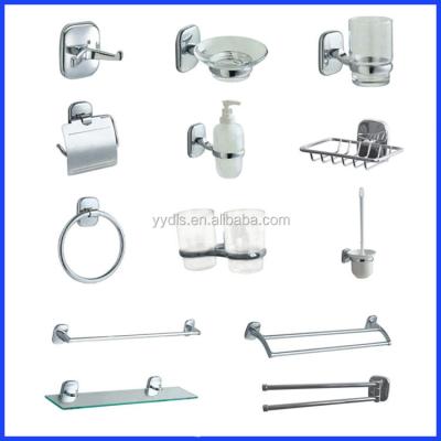 China Corrosion Resistance 1002 VICTORICE Bathroom Accessories Set 6PCS Chrome Zinc Alloy Bathroom Accessories for sale