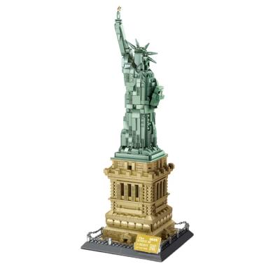 China New arrival high quality hot selling statue of victory jigsaw puzzle building blocks model simulation model for sale