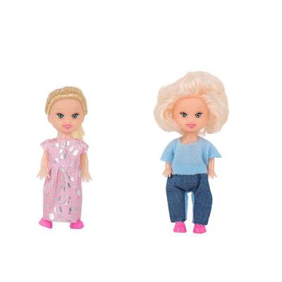 China TOY Factory Wholesale Play House doll MODEL toy a family of four cute doll set of toys baby dolls for sale