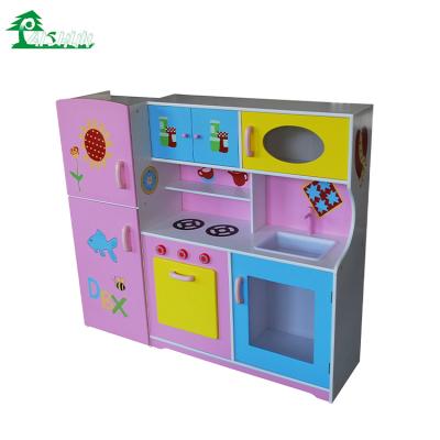 China Large wooden wooden toy of boys and girls children's kitchen set for sale