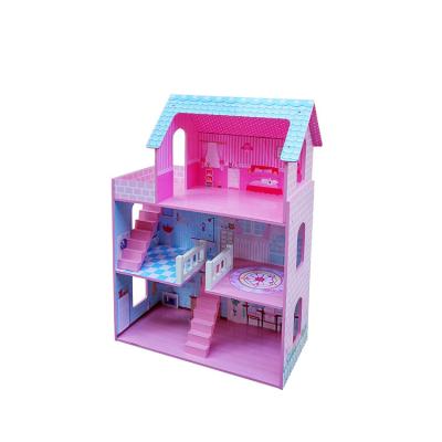 China Factory wholesale durable cute dreamy wooden bedroom mini DIY Toy Kids Fairy Dream Doll for sale