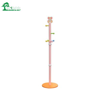 China COAT RACK Modern Fashion Cute Movable Wooden Coat Rack Coat Hanger for sale