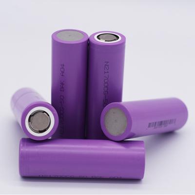 China Rechargeable Toys 21v 5000mah Battery 21700 Lithium Ion Batteries 5ah For DIY for sale