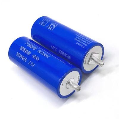 China New toy production Yinlong 2.3V 40AH LTO 66160 cylindrical lithium titanate battery for sale