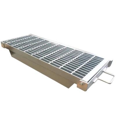 China High Strength Smooth Surface Metal Material Galvanized China Factory Price Heavy Duty Steel Drain Grate for sale