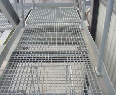 China Industrial Steel Platform Floor Galvanized Steel Grating for sale