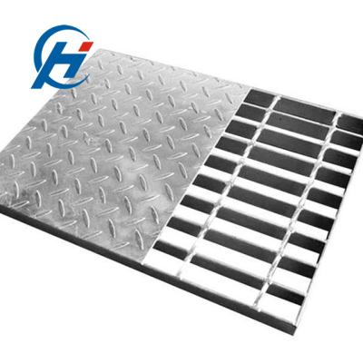 China China Industrial Leading Manufacture Quality Diamond Plate Non-Slip Composite Steel Grating for sale