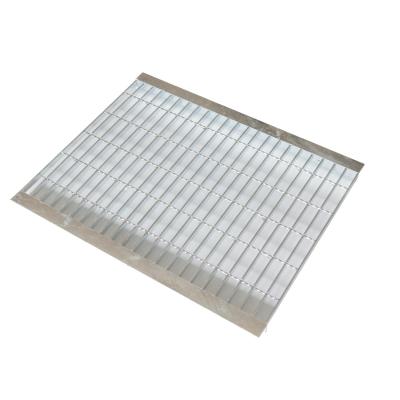 China Modern Factory Custom Heavy Duty Hot Dip Galvanized Serrated Stainless Steel Grating for sale