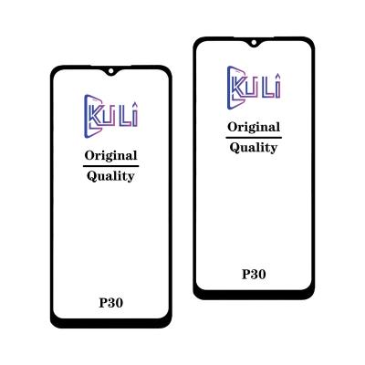 China KULI Wholesale For Huawei P20 P20pro P20lite P30 P40 Broken Screen Fix Phone Screen Repairing And Refurbish 2 In 1 Front Outer Glass With Flat Oca for sale