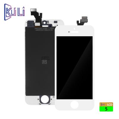 China Wholesale Original Kuli Factory LCD Display Mobile Touch Screen Panels For Iphone 5g Series Replacement Mobile Accessories for sale