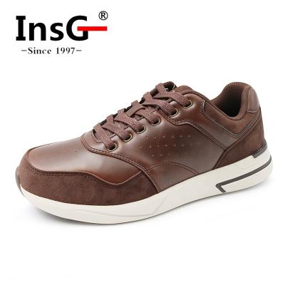 China Fashion Trend Manufacturer Retail Suede PU Style Upper Walking Casual Shoes For Men for sale