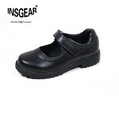 China CUSHIONING InsG Brand Fujian Jinjiang City Shoes Factory School Shoes Directly Durable Black Children Shoes for sale