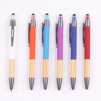 China Promotional Pen Eco-Friendly Cheap Promotional Wooden Tablet Stylus Pen Custom Bamboo Pen for sale