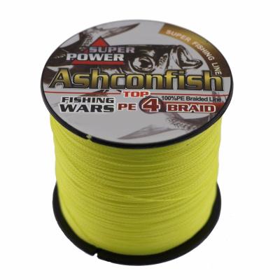 China Super Strength 4 Strands PE Braided Fishing Line 300 Meter Line 6-120LB Fishing Tackle for sale