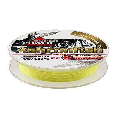 China High-strength Pe De Pesca Braid Fishing Multicolor 8 Strand Multifilament Saltwater PE Line for sale