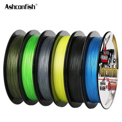 China High Strength Ashconfish 8 Strands Braided Fishing Line 8 Ply W8 Fishing Line 300M Sea Fishing Line for sale