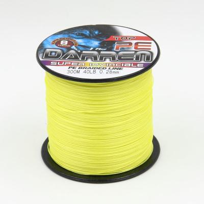 China Super Strength Supper Strength Ashconfish seaknight 8 Strands 6-300lbs 300 Meters PE Lower Prices Braided Fishing Line for sale