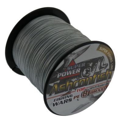 China Super Strength 8 Strands 500 PE Braided Fishing Line Super Strength 6-120LB Fishing Lines for sale