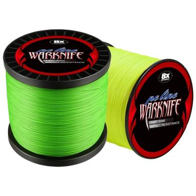 China Super Fast Strength Delivery 8 Strands 500 mts PE Braided Fishing Line 6-300LB Carp Fish Line for sale