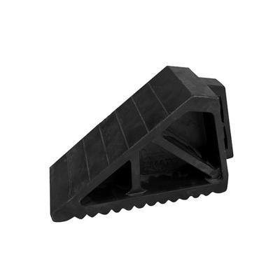 China Cost Effective Portable Rubber Parking Retractor Block Wheel Anti - Skid Rubber Stopper for sale