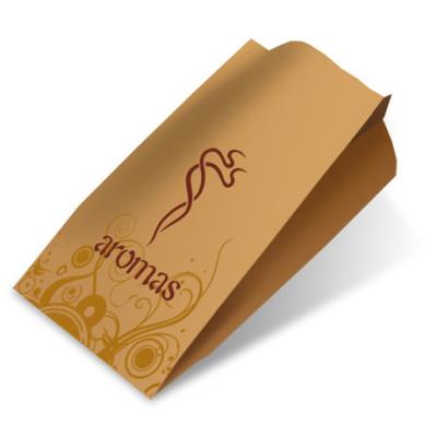 China Food packaging bag paper bag with logo print stand up pouch kraft for sale