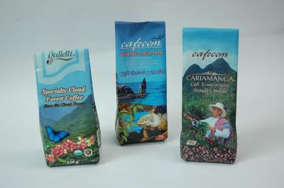 China stand up pouch bag offee plastic packaging ,logo printed coffee packaging bag for sale