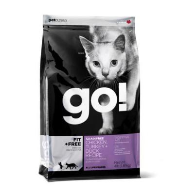 China Custom Printed Stand Up Cat Food Zipper Plastic Bag ,Pet Food Pouch For Cat Food for sale