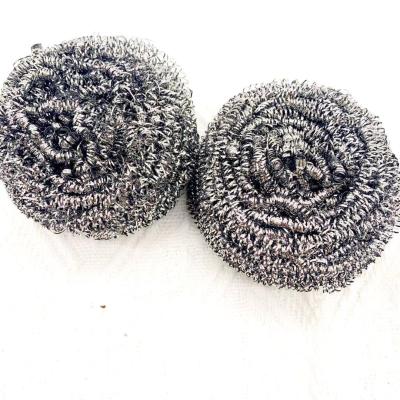 China Wholesale price stainless steel wire ball 15g bulk viable cleaning pot stainless steel cleaning ball for kitchen for sale