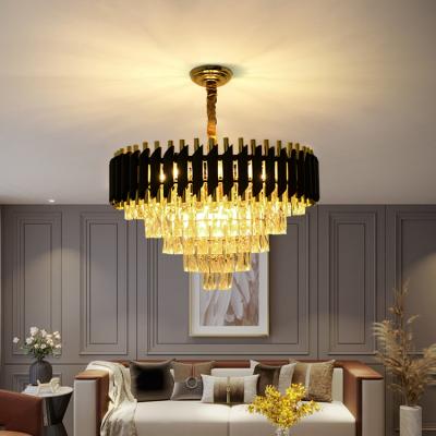 China Cost Effective Beautiful European Style Hotel Indoor Custom Restaurant Crystal Pendant Light for sale