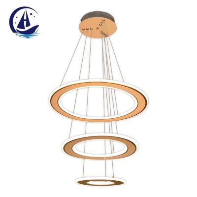 China Beautiful Wholesale LED Living Room Bedroom Home Decorative Warm Blue Light Modern Chandelier for sale