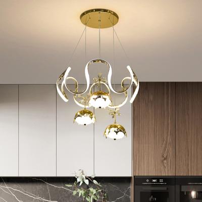 China Beautiful Cheap Luxury Iron Light Price Living Room Restaurant Bedroom Modern Led Pendant Lamp for sale