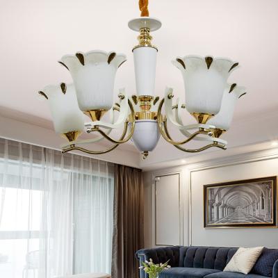 China Modern Decorative Nordic Beautiful Contemporary Living Room Bedroom Chandelier Hanging Lamp for sale