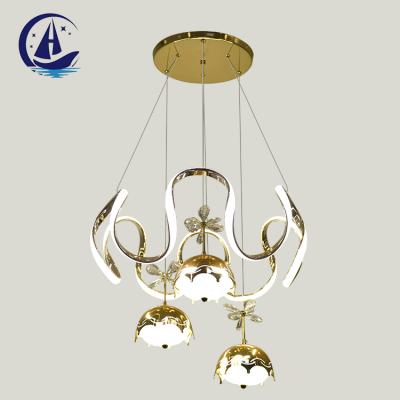 China Beautiful New Arrive Classic White Light Modern Led Bedroom Dining Room Chandelier Pendant Light for sale